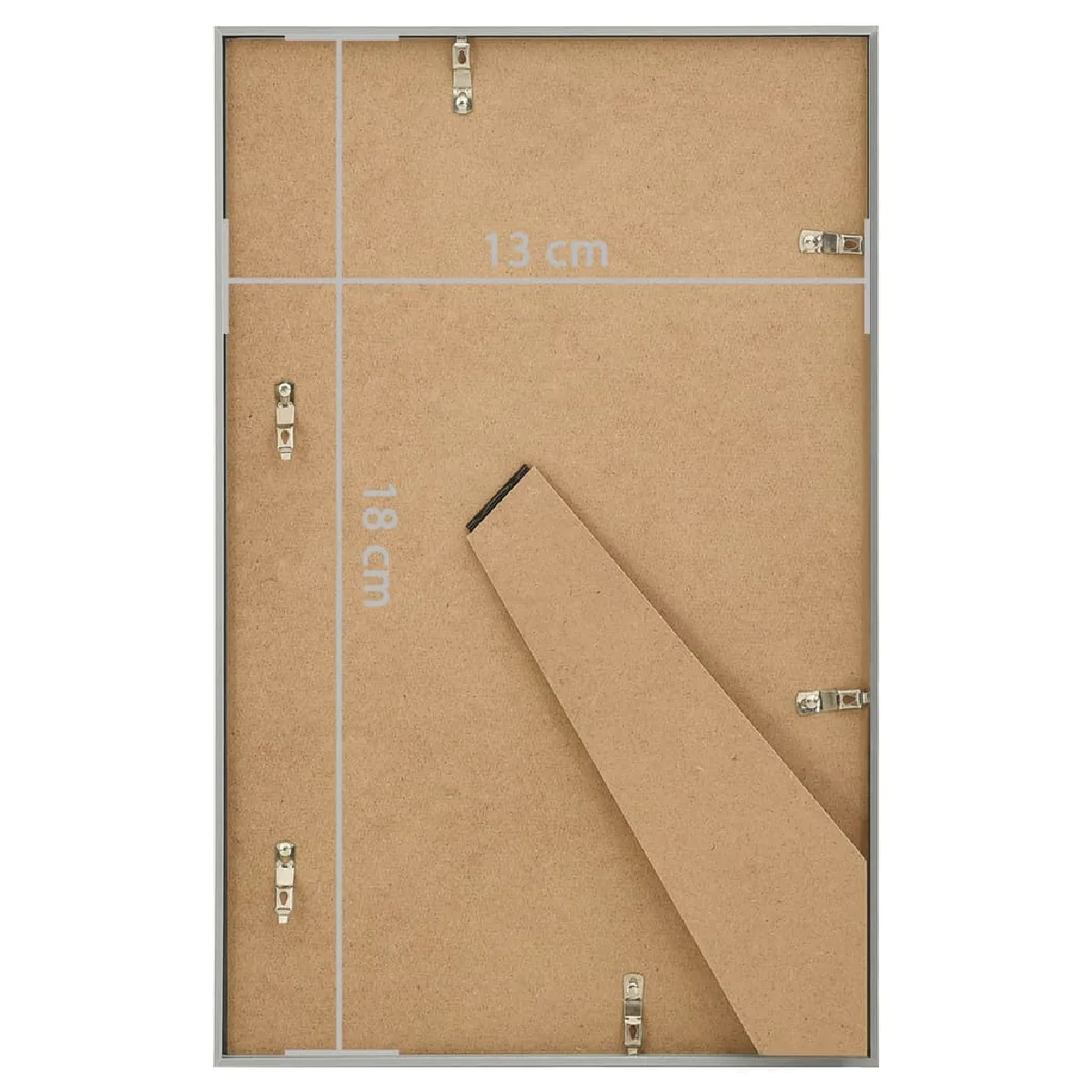 vidaXL Cadres Table - Argenté 13x18 cm (3 pcs)