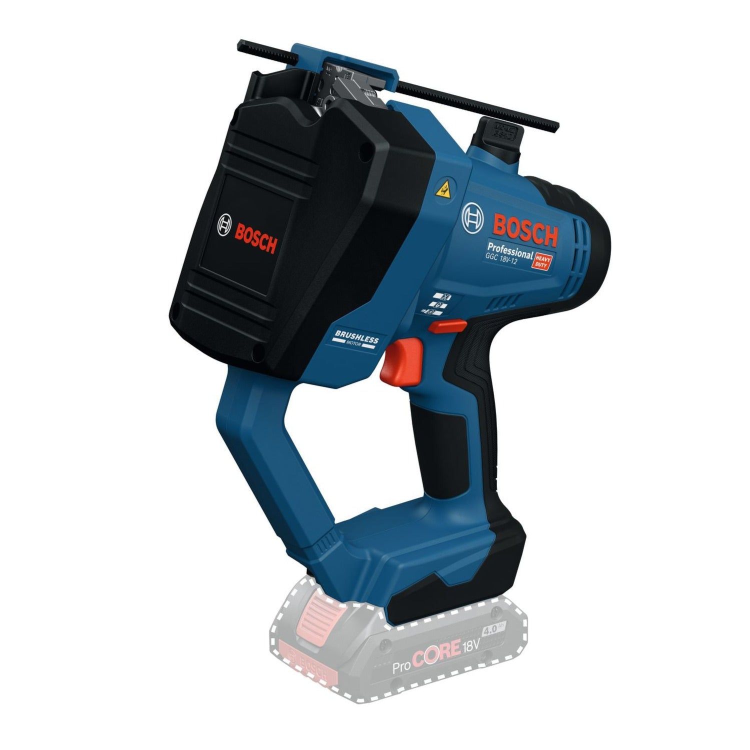 Bosch Professional GGC 18V-12 Accu draadeindknipper 18V Basic Body in L-Boxx - 06019M8001