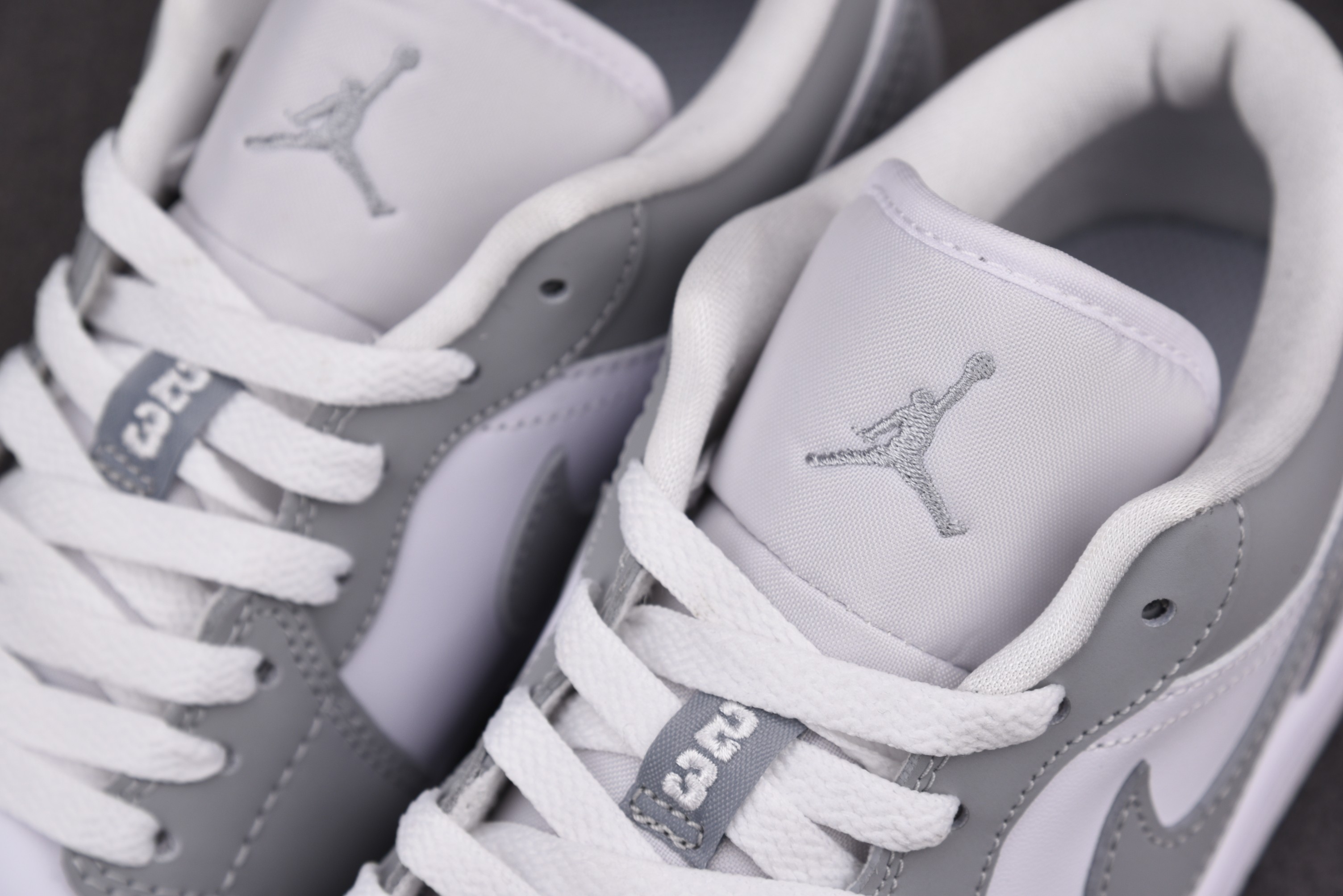 Air Jordan 1 Low White Wolf Grey（Women Size!!）