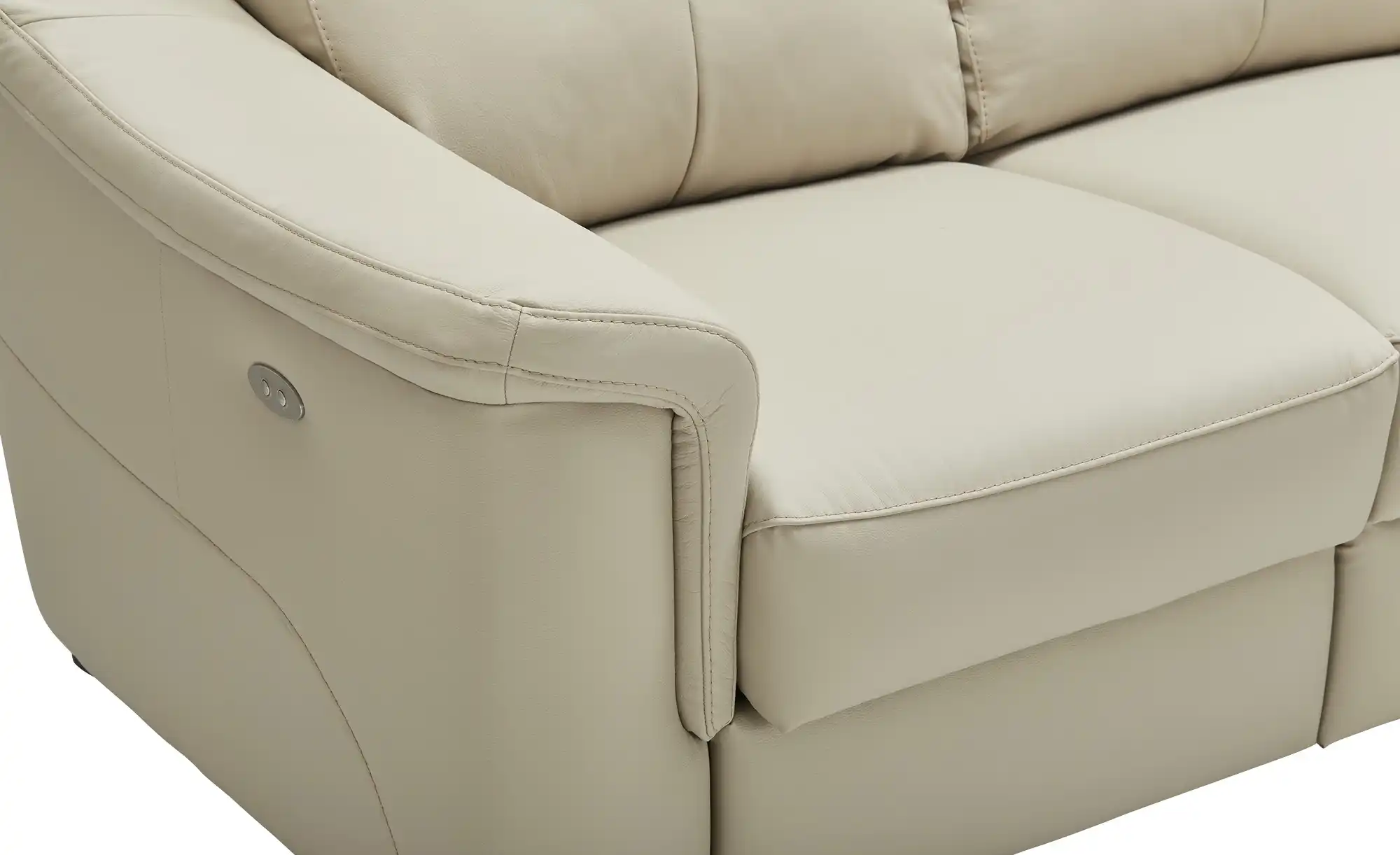 uno Ecksofa Leder und Kunstleder Barcelona
