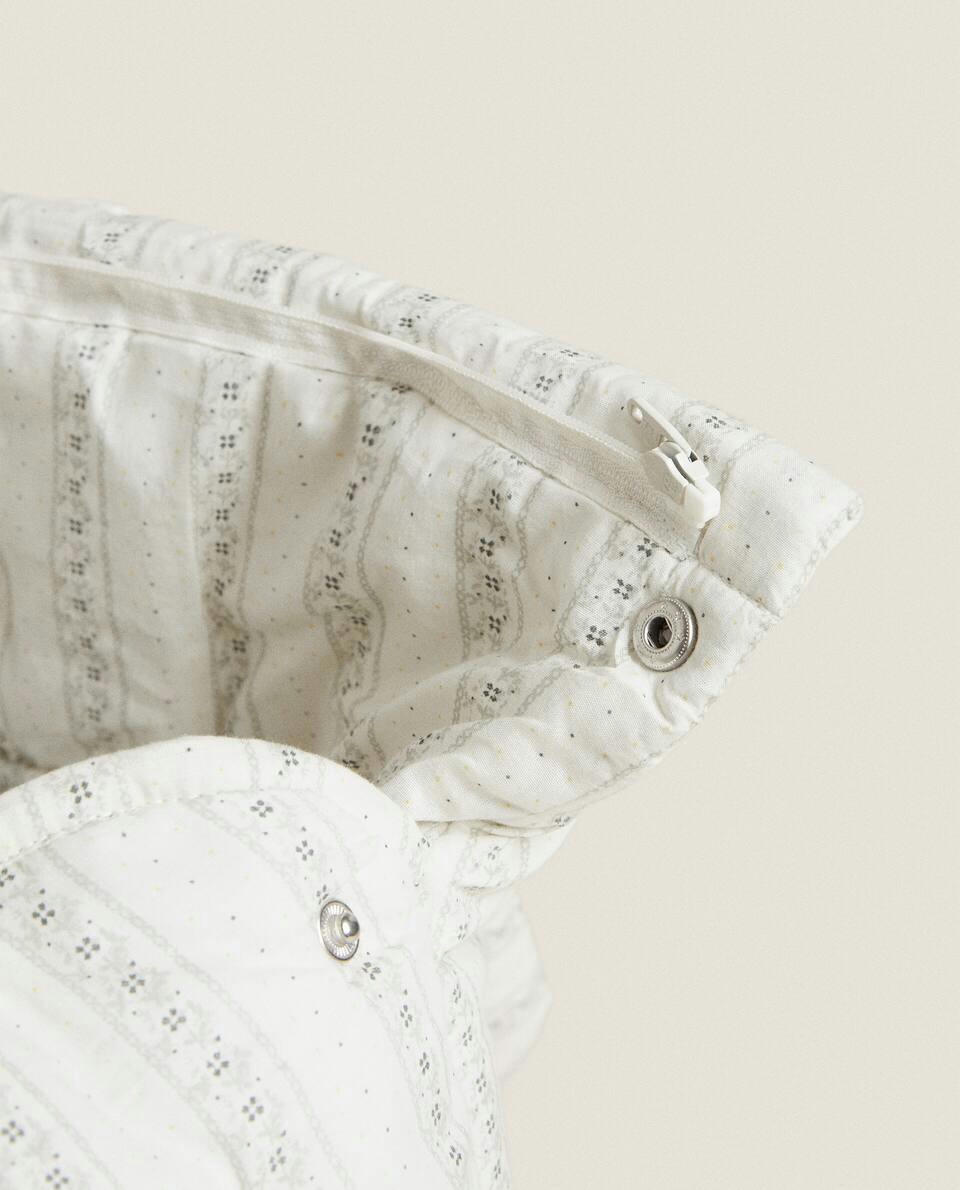BOLSA DE MATERNIDADE COM ESTAMPA FLORAL