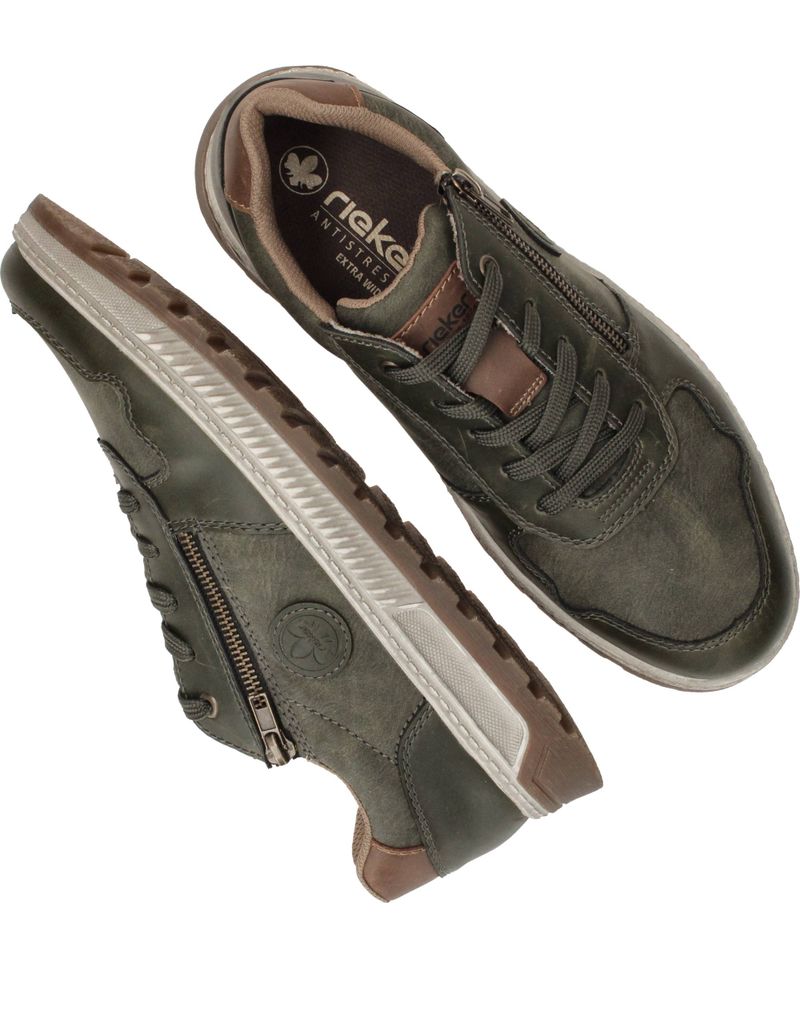 Rieker Sneakers Groen Heren