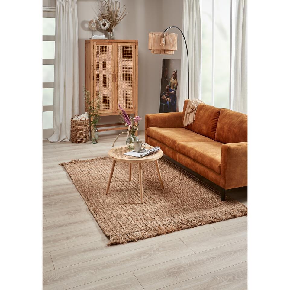 Vloerlamp Cilen Zwart Bruin