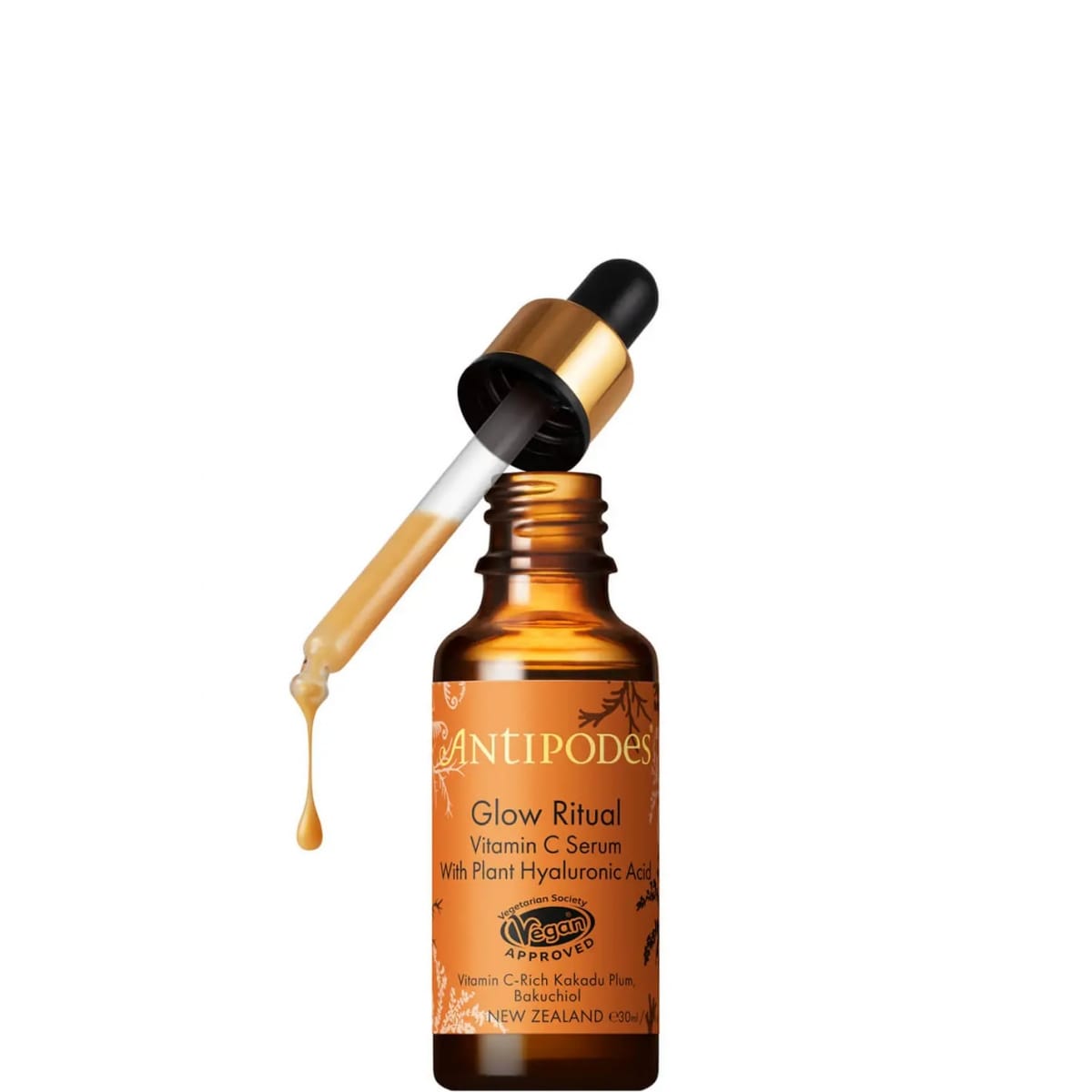 ANTIPODES Glow Ritual Sérum à la Vitamine C et à l’Acide Hyaluronique Végétal
