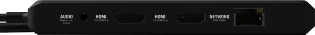 Unisynk 10-Port USB-C hub (sort)