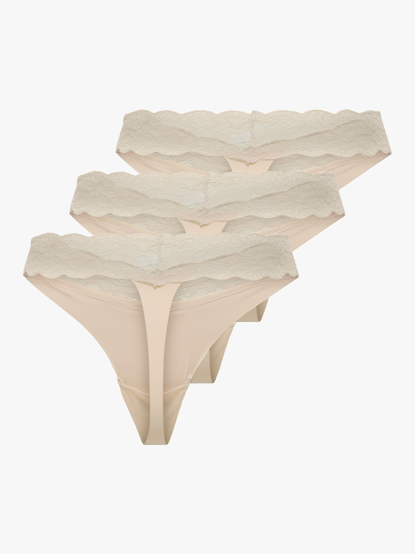 Chloe Lace S.S Thong 3-Pack