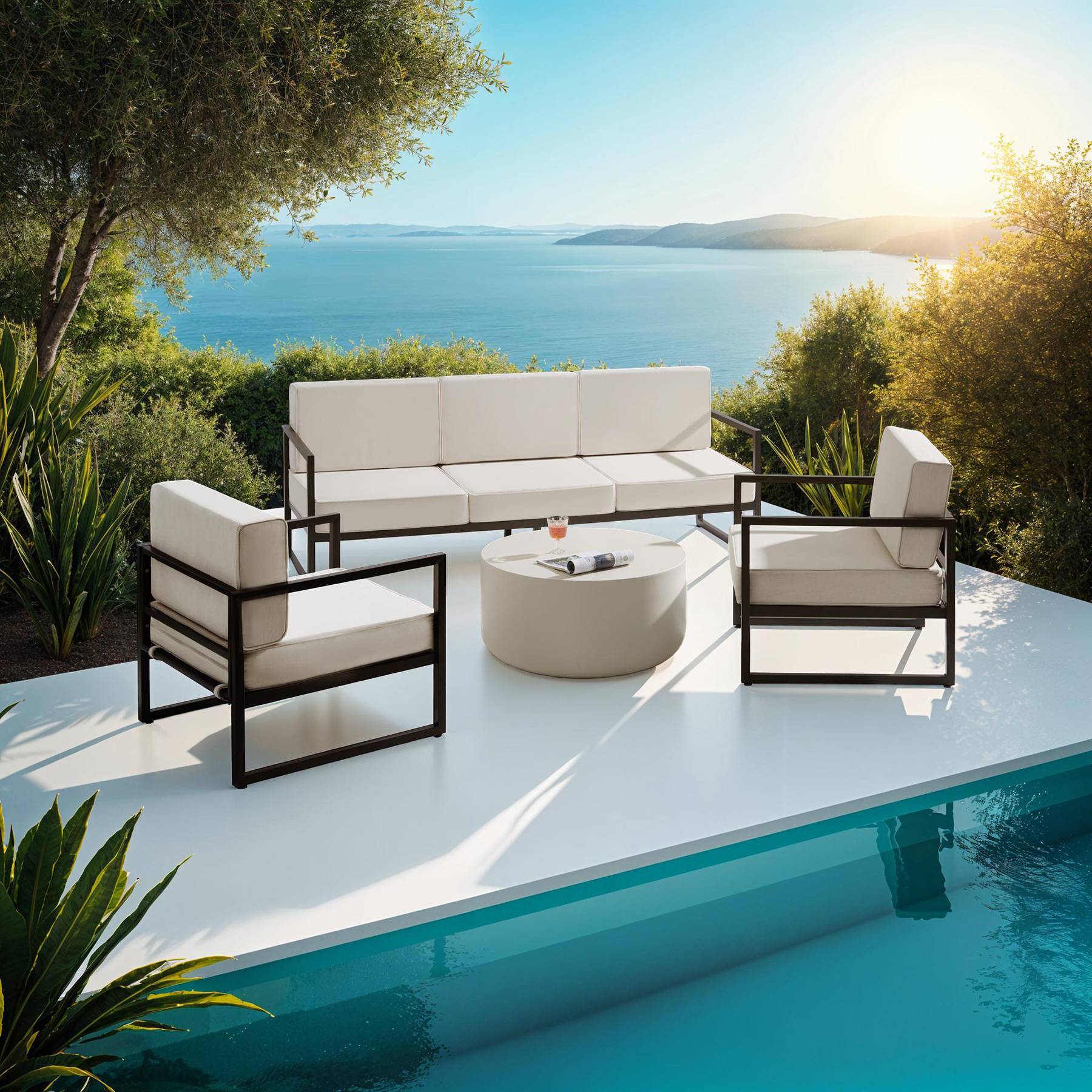 Garten-Loungeset  Comosa