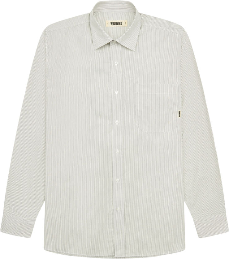 Woodbird WBYuzo Italics Shirt Off white