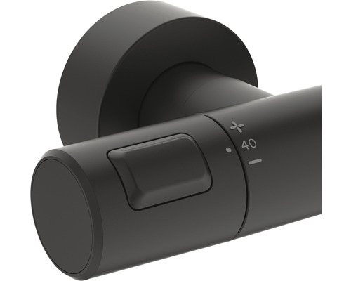 Douchekolom incl. thermostaat Ideal STANDARD Ceratherm zwart A7545XG