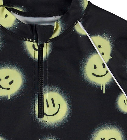 Molo Bådebluse - UV50+ - NoBlå - Happy Sunny