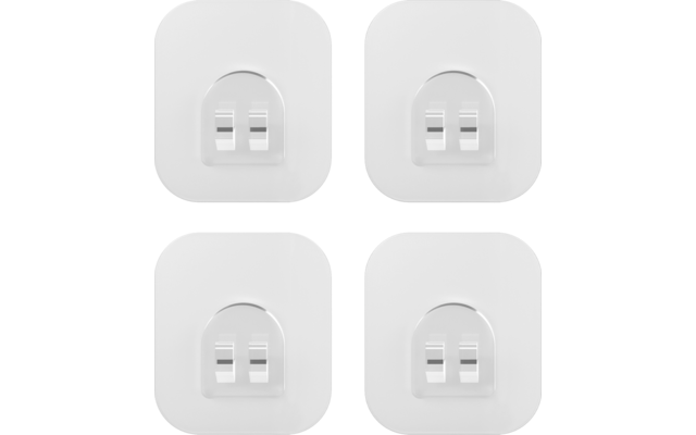 Metaltext U-Fix Hafthaken quadratisch 4er Set