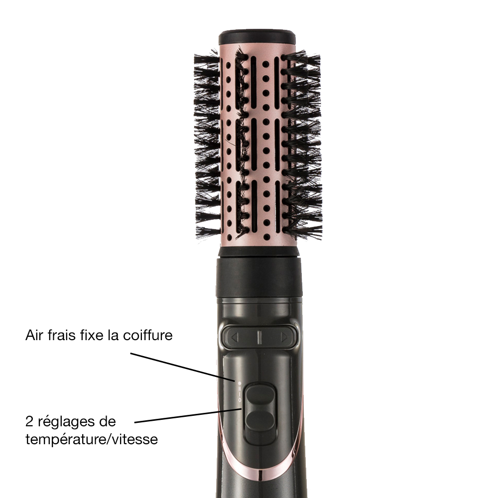 Brosse soufflante rotative Curl & Straight Confidence