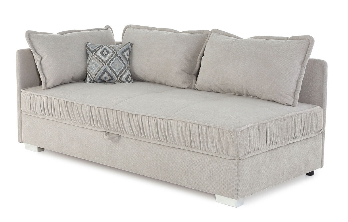 Schlafsofa LINA 207 cm beige