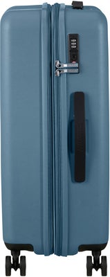American Tourister Dynabelt Spinner Trillekoffert 68L, Rainstorm Blue