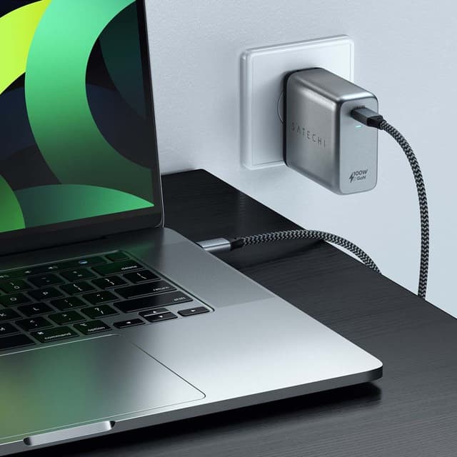 Satechi GaN USB-C PD-oplader (100W)
