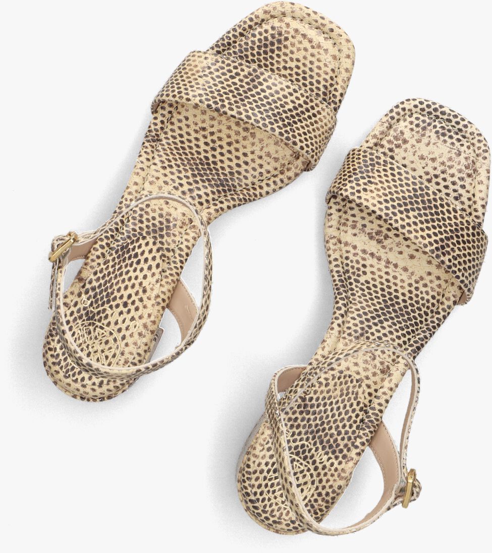 beige unisa sandalen met hak kiala