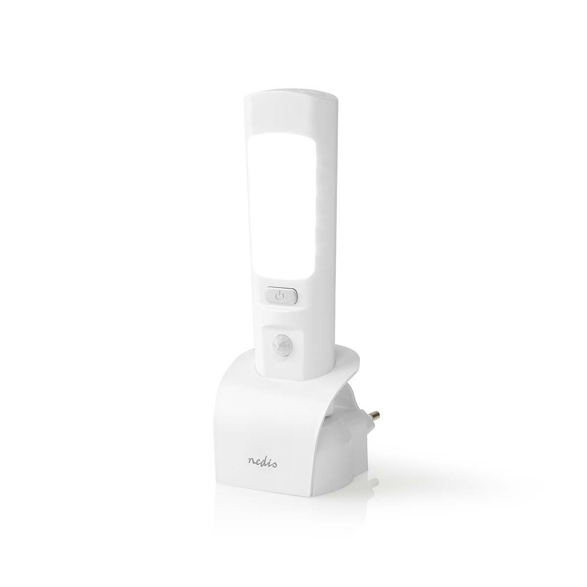 Nedis LNLGTRHWT LED-Oriëntatielicht en Zaklamp