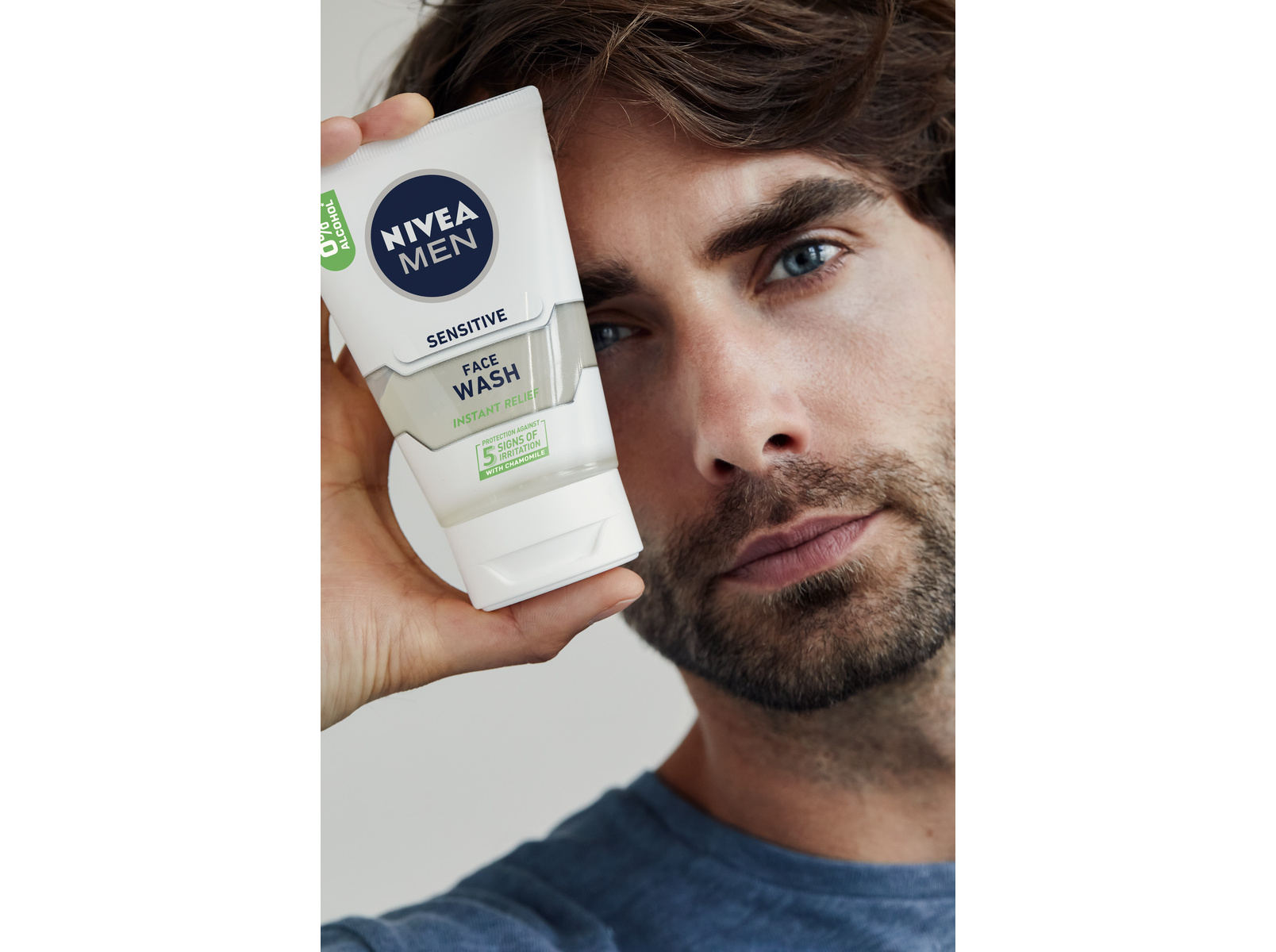Gel de Limpeza de Rosto Sensitive NIVEA MEN 100 ml