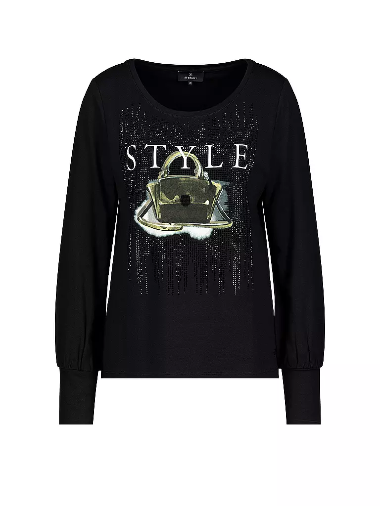 MONARI Blusenshirt schwarz