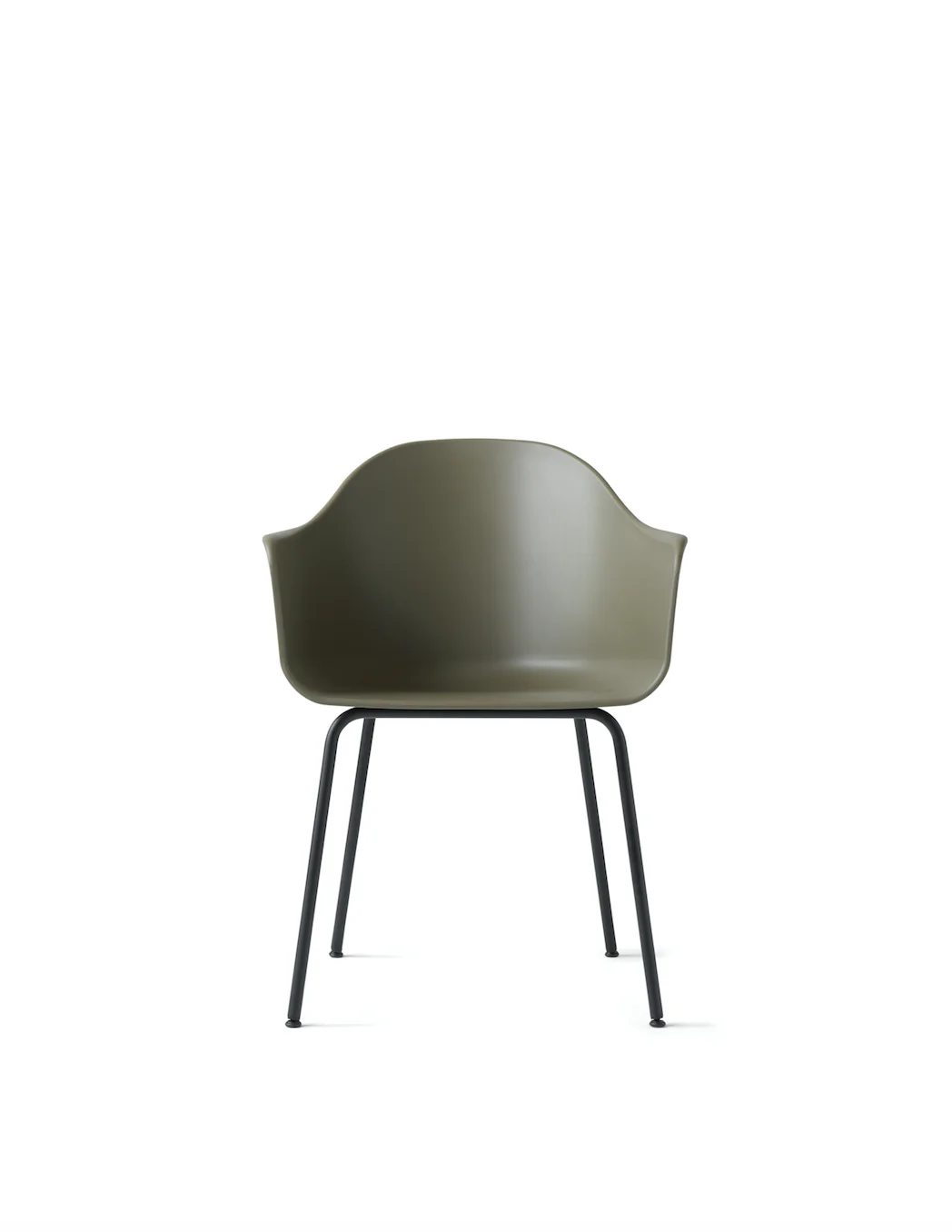Audo Copenhagen  Harbour Chair - Olive/Black Steel