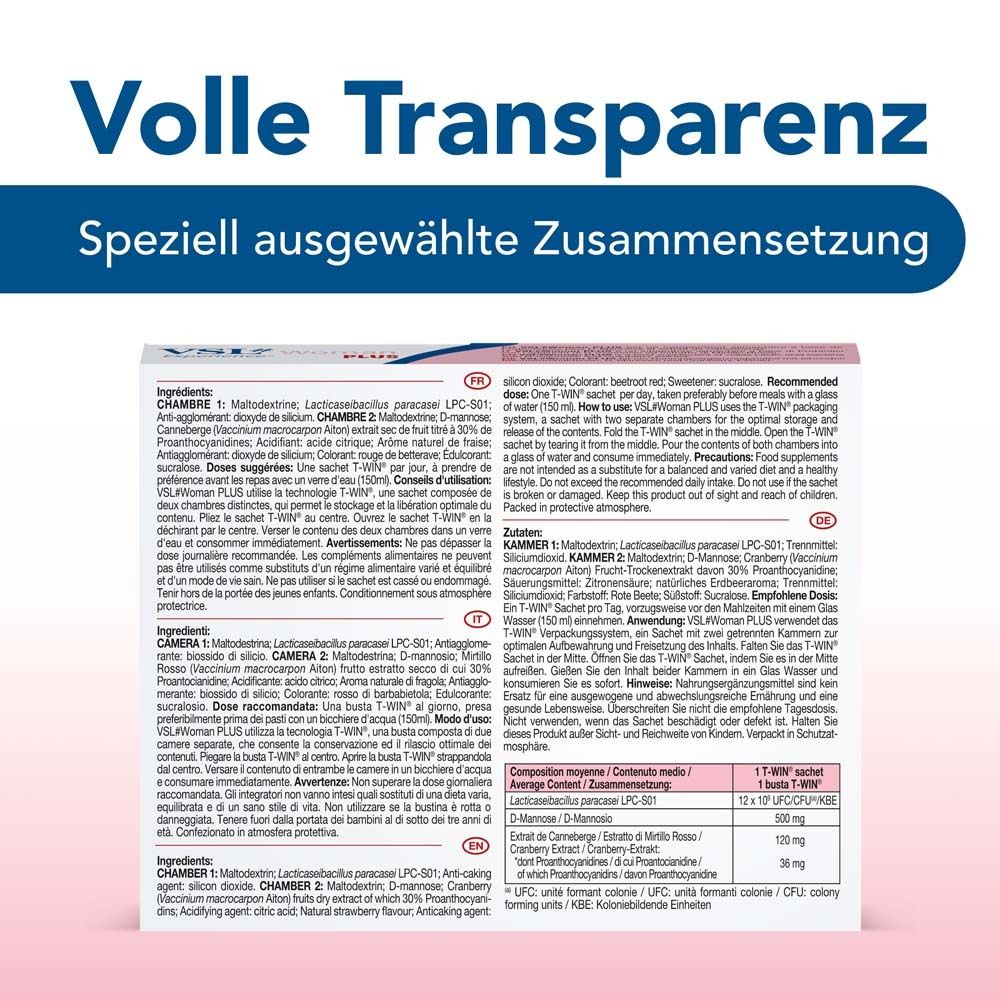 VSL# Experience® Woman PLUS
