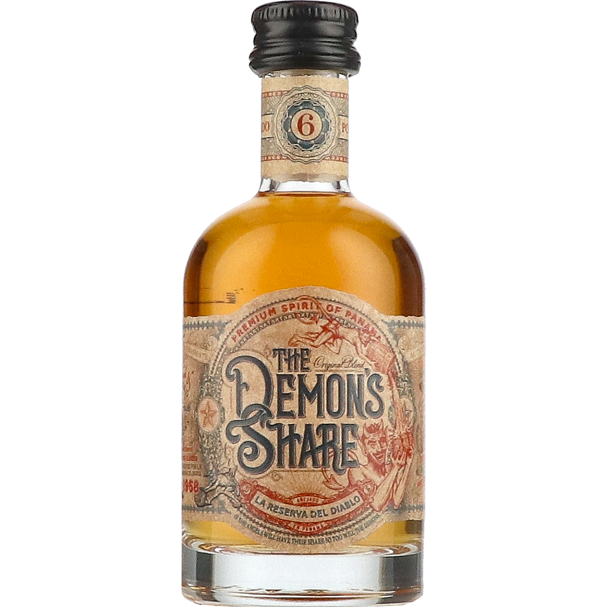 Demon's Share 6 Years Mini 5 cl