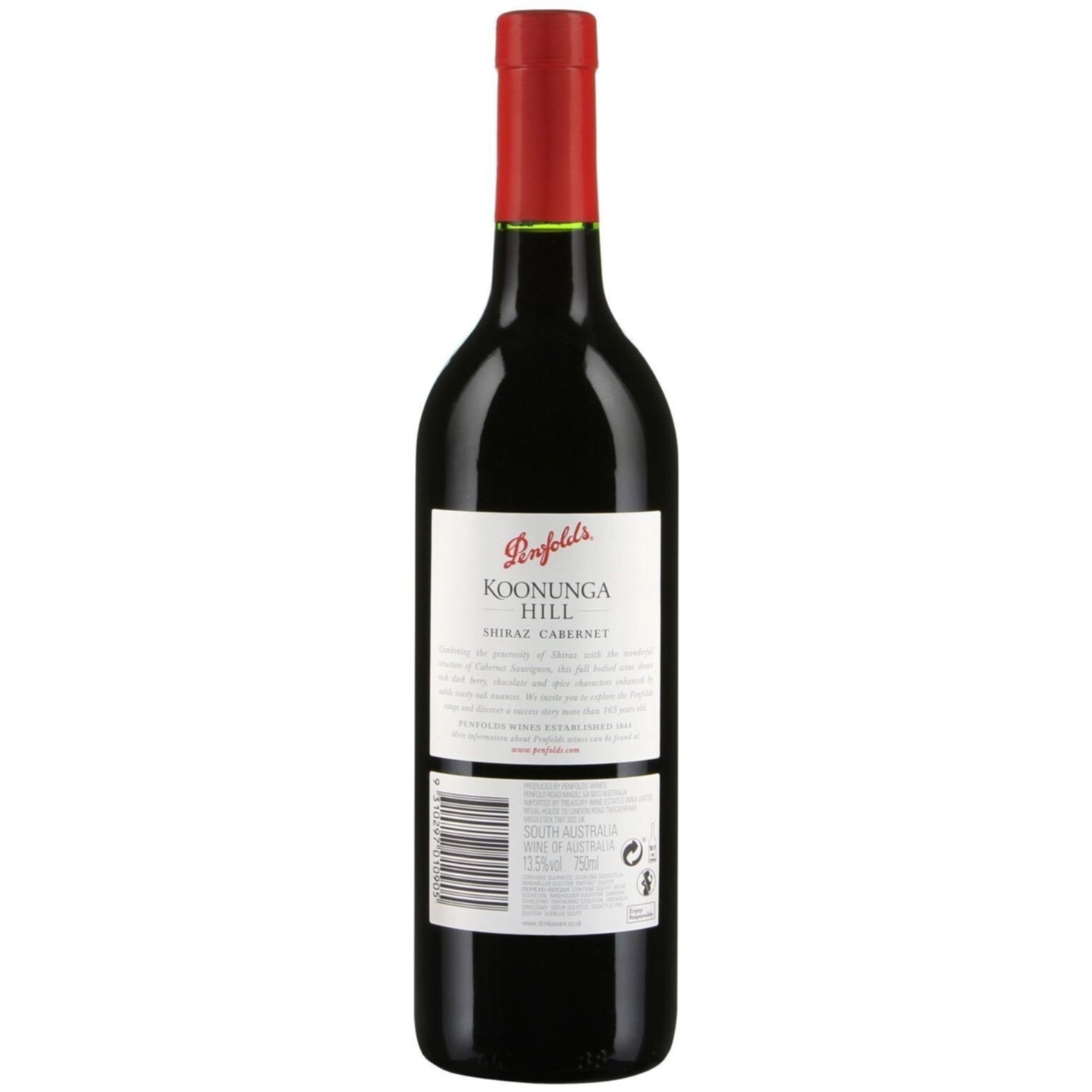 Shiraz/Cabernet Sauvignon Australia Koonunga Hill Penfolds -75cl