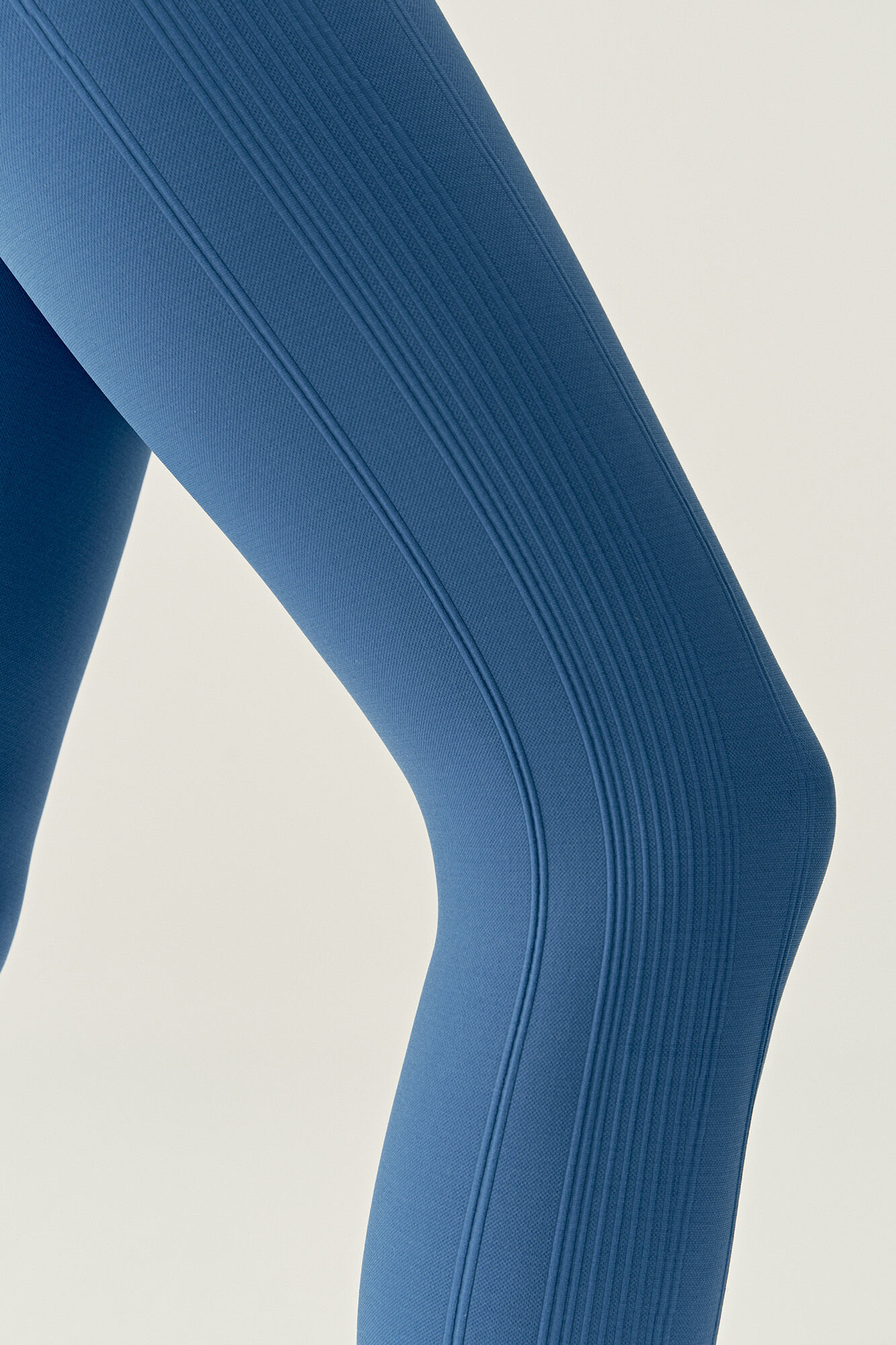 Leggings azuis vintage para meninas