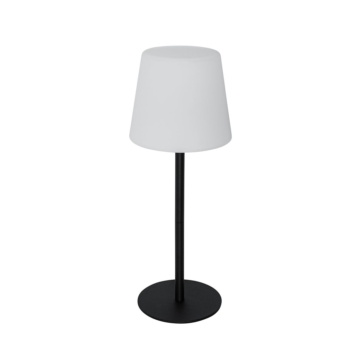 Tafellamp zwart oplaadbaar incl. LED en dimmer IP54 - Jude
