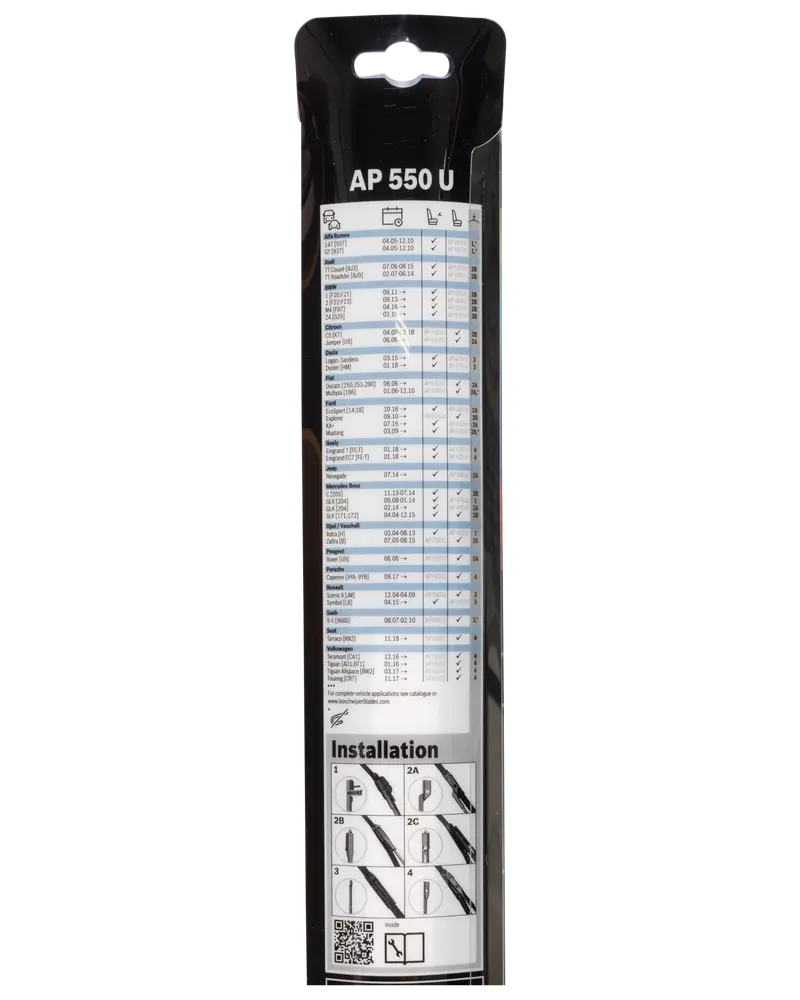 BOSCH Viskerblad 550 mm