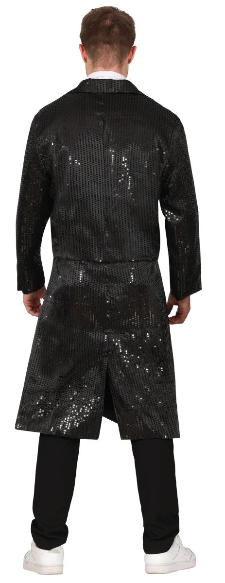 Zwarte Blazer Heren Pailletten