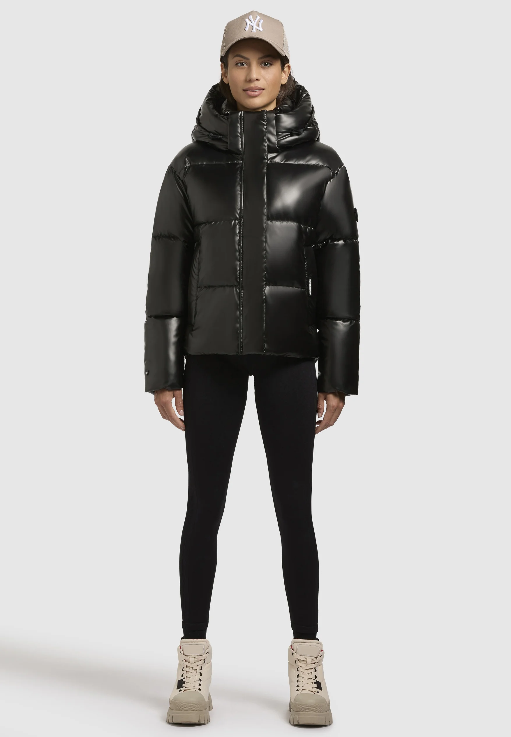 DEVINA SHINY - Winterjacke - dunkelgrau