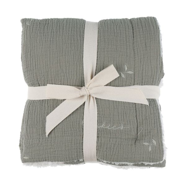 Noukie's F&O Deken - 75 x 100 cm - Mousseline\/Sherpa