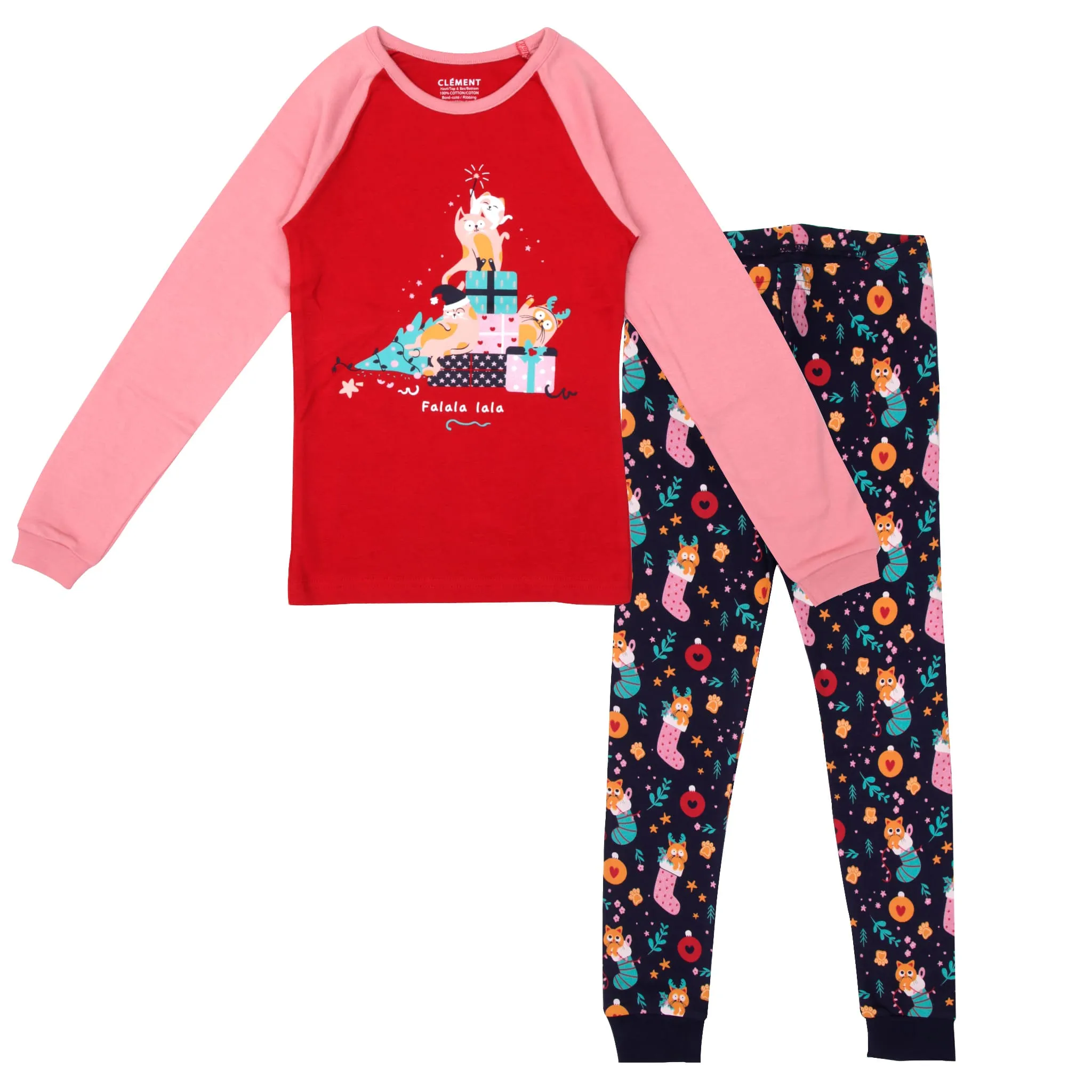 Clément - Vêtements Pyjama Chats 2-14ans