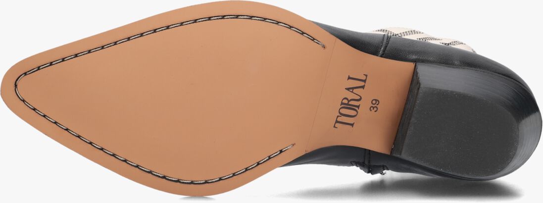 zwarte toral enkellaarsjes blues
