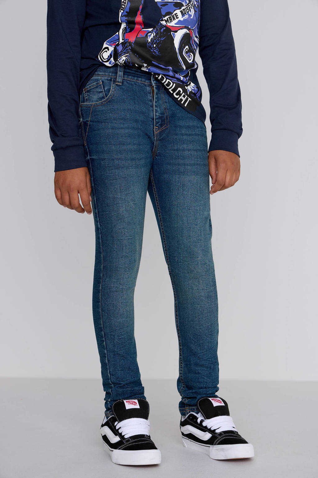 Coolcat Skinny Jeans Dexx Blauw