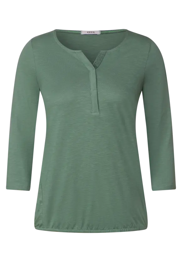 Tunika Shirt - raw salvia green