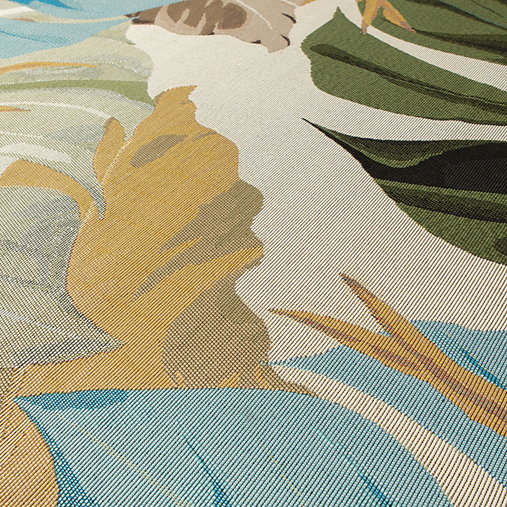 Tapis à motifs Mareva vert L.200 x l.150cm