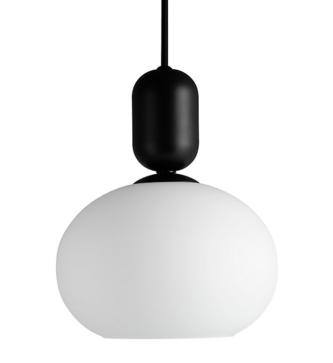 Suspension Notti E27 40W noir Nordlux
