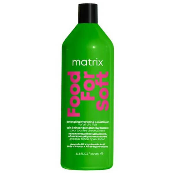 Après-Shampoing Démêlant Hydratant Food For Soft Matrix 1L