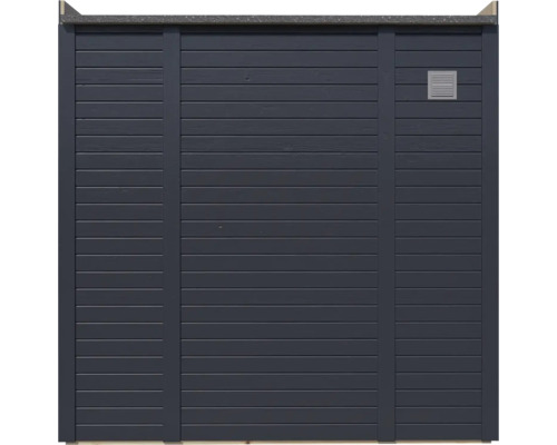 Bertilo Cubo 2 Kantoor tuinhuis inclusief vloer, 226 x 240 cm, antraciet