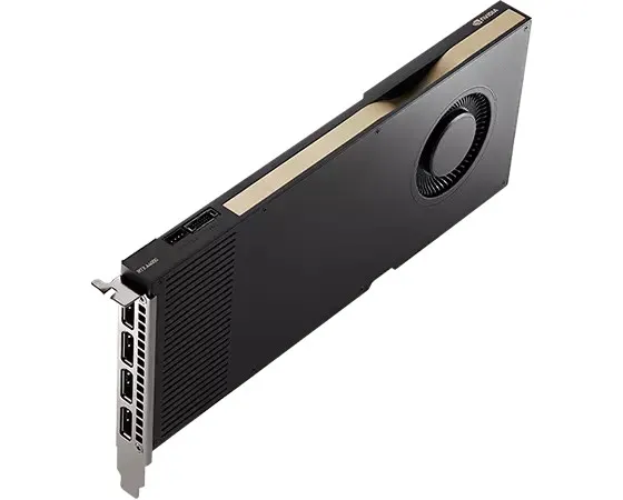 NVIDIA® RTX™ A4000 - Grafikkort - RTX™ A4000 - 16 GB GDDR6 - PCIe 4.0 x16 - 4 x DisplayPort