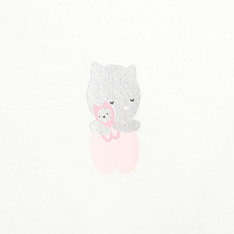 Body col US chat (lot de 3) rose naissance