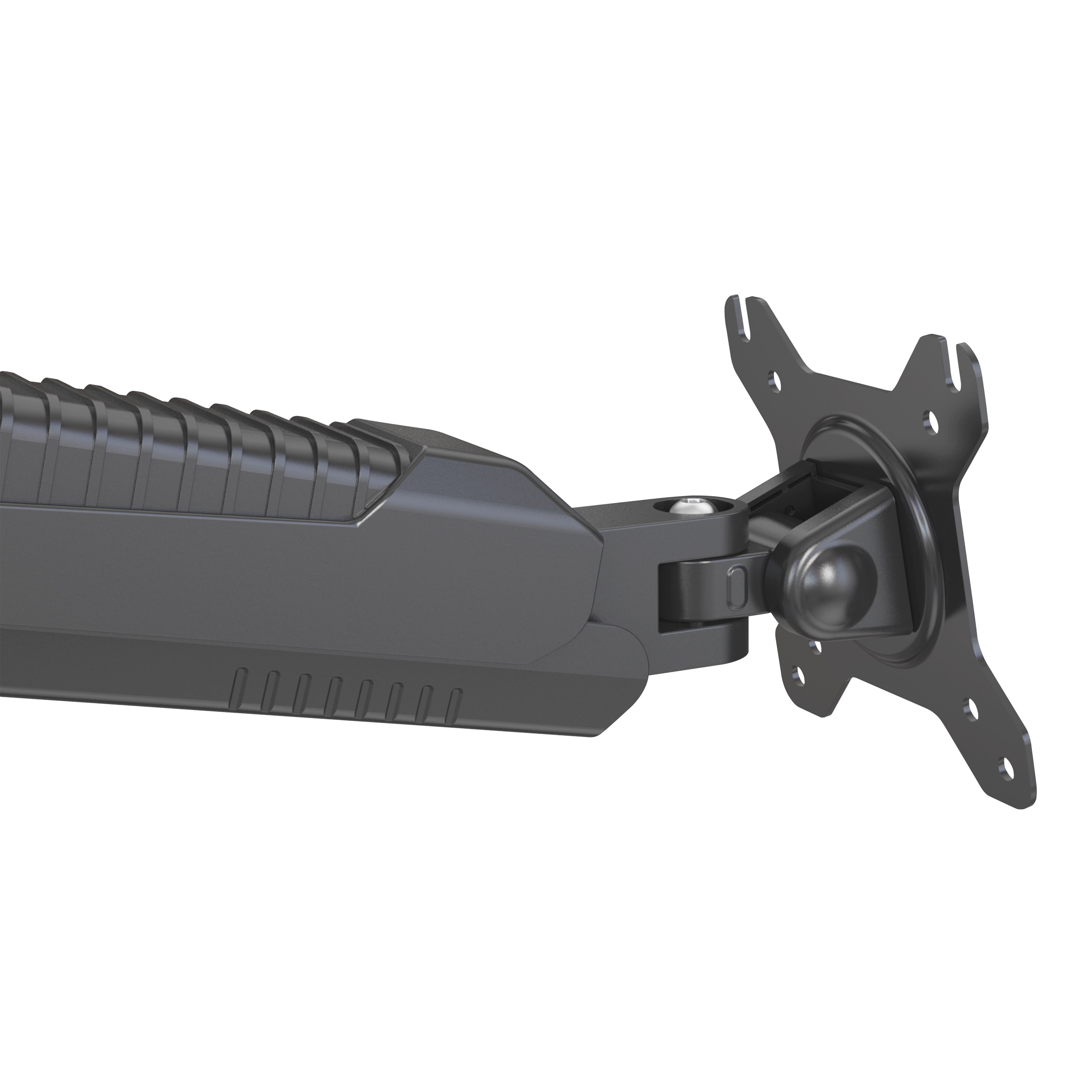 Plexgear 3-leddet fjæret bordfeste for skjerm 13-27” 2 armer