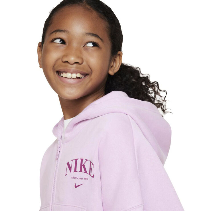 Nike Sportswear Trend Full Zip Fleece Haettetroje Pink
