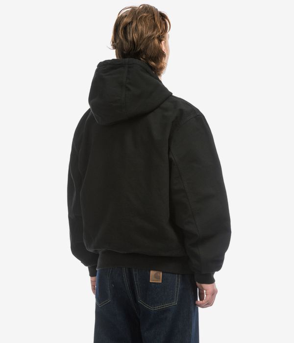 Carhartt WIP OG Active Organic Dearborn Jacke (black rinsed)