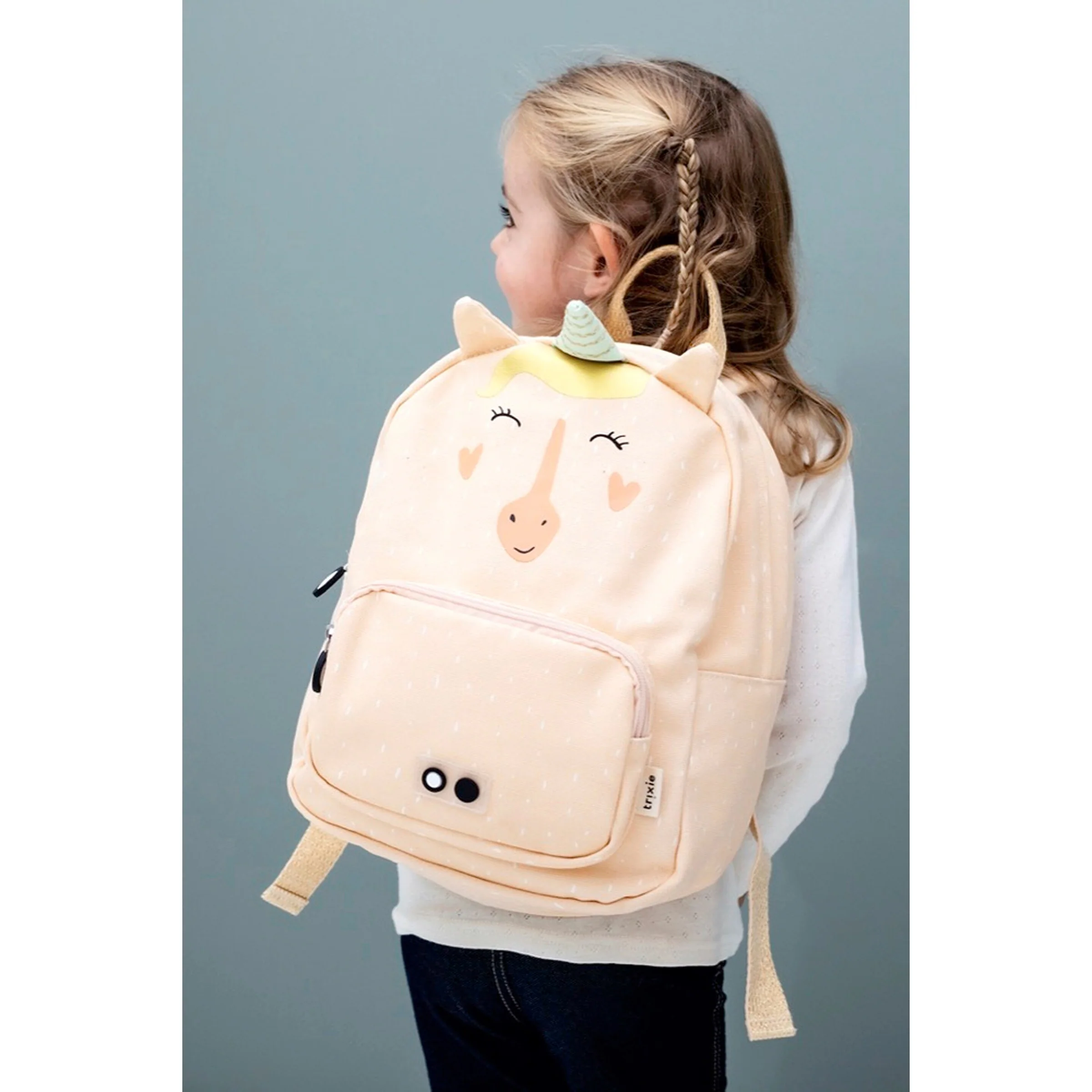 trixie Kindergartenrucksack hellorange - Mrs. Unicorn