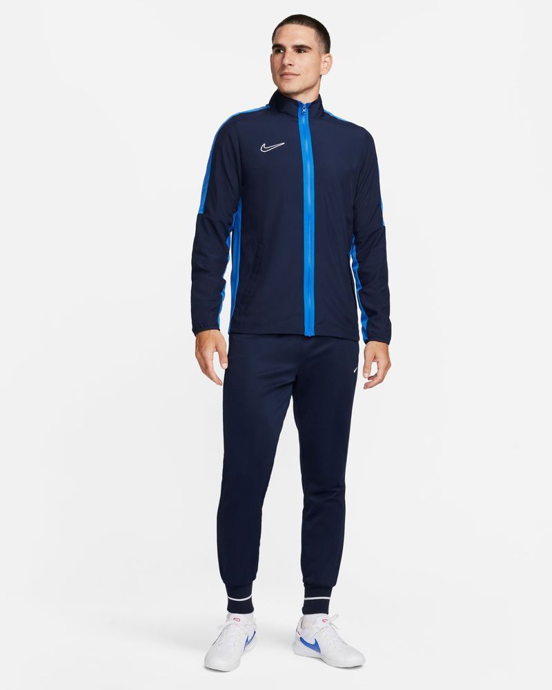 Veste de survêtement Woven Nike Academy 23 Bleu Marine & Bleu Royal pour homme