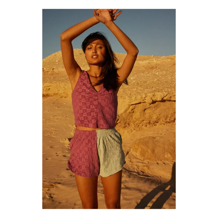 Alma Deia Short en Eponge Organique | Prune