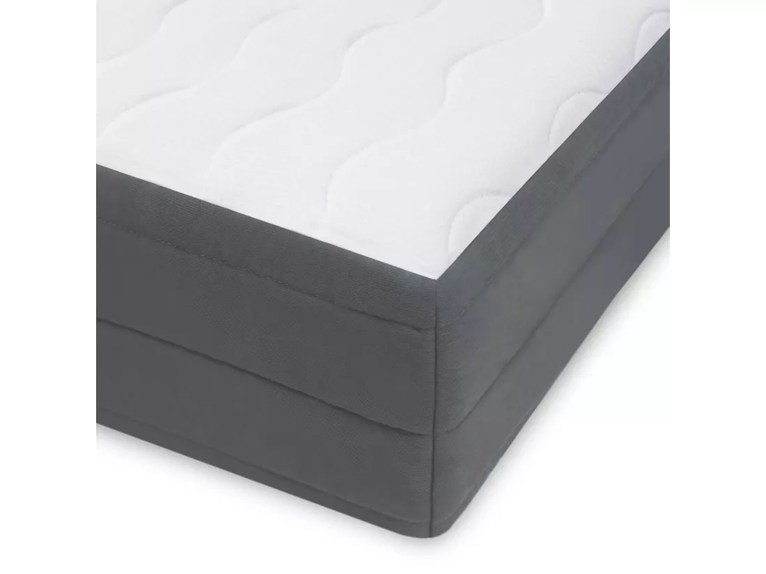 Matelas 7 Zones Mister Sandman - 90x190 Confort Ergonomique et Dualité de Fermeté